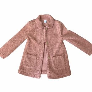 Pink Coat with Buttons